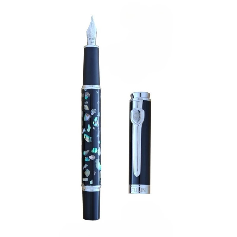 Fountain Pen Calligraphy Flex Nib - New BALAOYE 812 Metal Wooden Rod