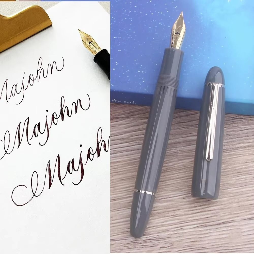 Fountain Pen Calligraphy Flex Nib - MAJOHN P139/P138/P136 Piston Fountain Pen Soft