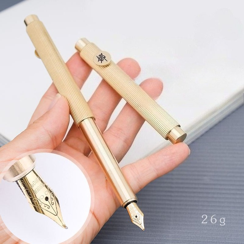 BALAOYE JOWO Brass Fountain Pe - đánh giá và giá Fountain Pen Calligraphy Flex Nib