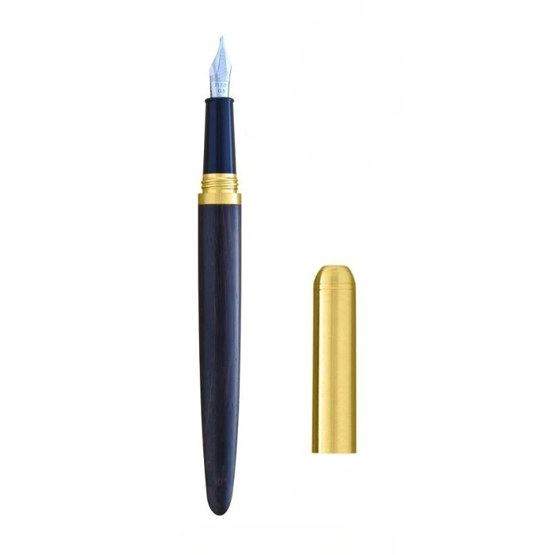 New BALAOYE 812 Metal Wooden R - đánh giá và giá Fountain Pen Calligraphy Flex Nib