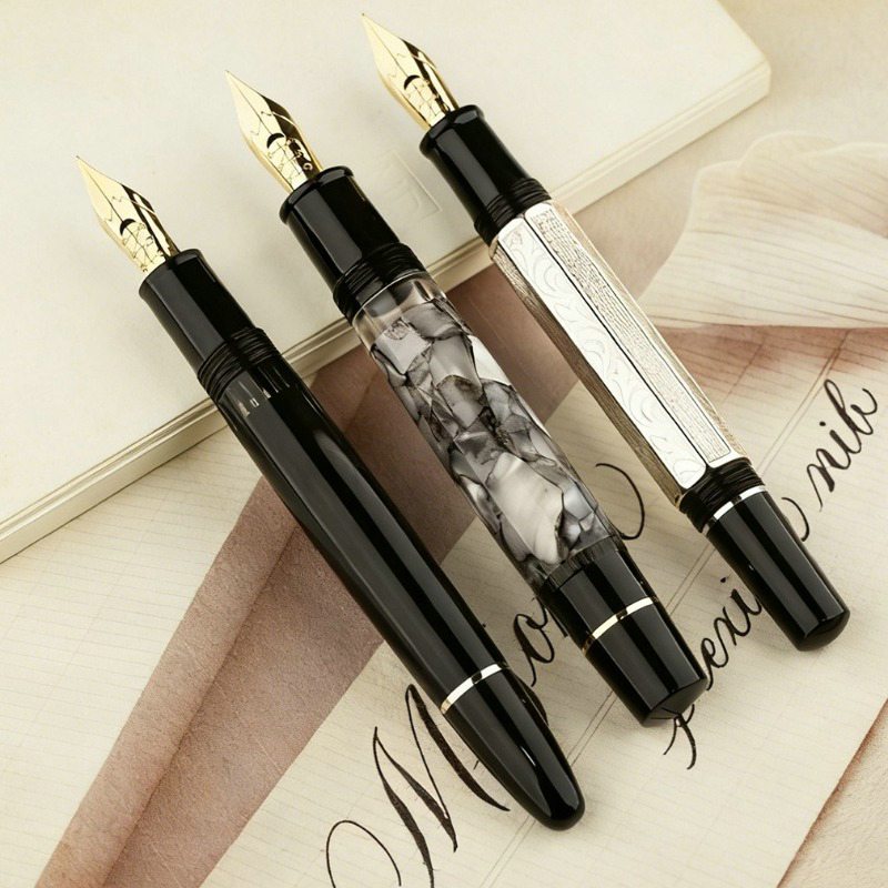 Premium Majohn Ultra Elastic B - đánh giá và giá Fountain Pen Calligraphy Flex Nib