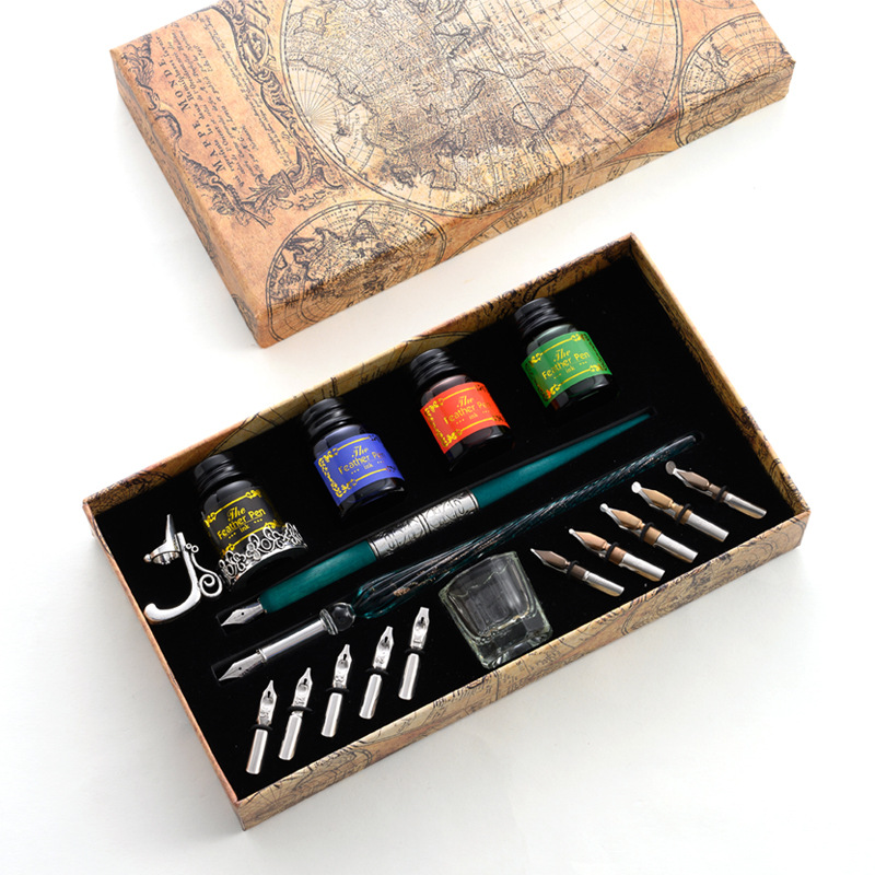Glass Dip Pen Sets Star Starry - đánh giá và giá Glass Dip Pen Calligraphy Ink Set