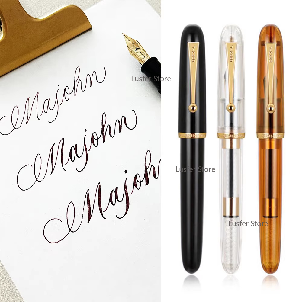 Limited Jinhao 9016 Acrylic Tr - đánh giá và giá Fountain Pen Calligraphy Flex Nib