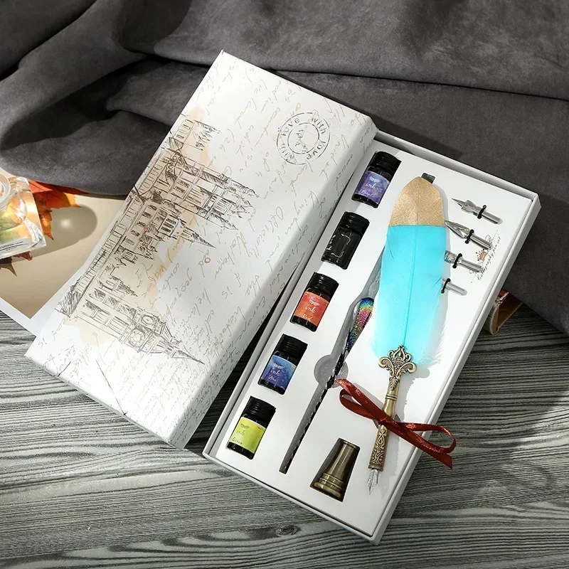 A 1PCS Glass Pen Ink Mercury S - đánh giá và giá Glass Dip Pen Calligraphy Ink Set