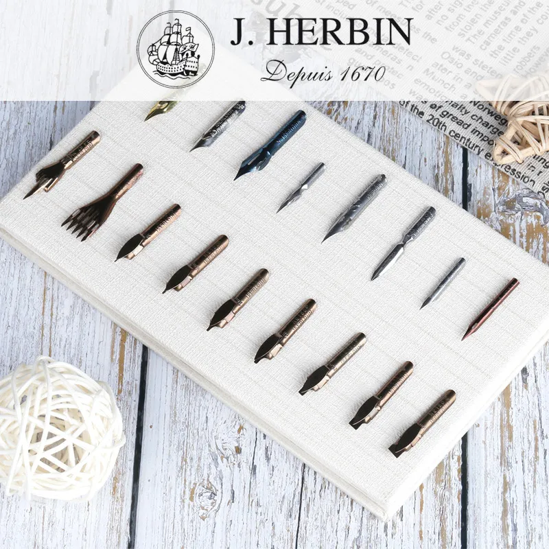 Original France's J. Herbin x  - đánh giá và giá Fountain Pen Calligraphy Flex Nib