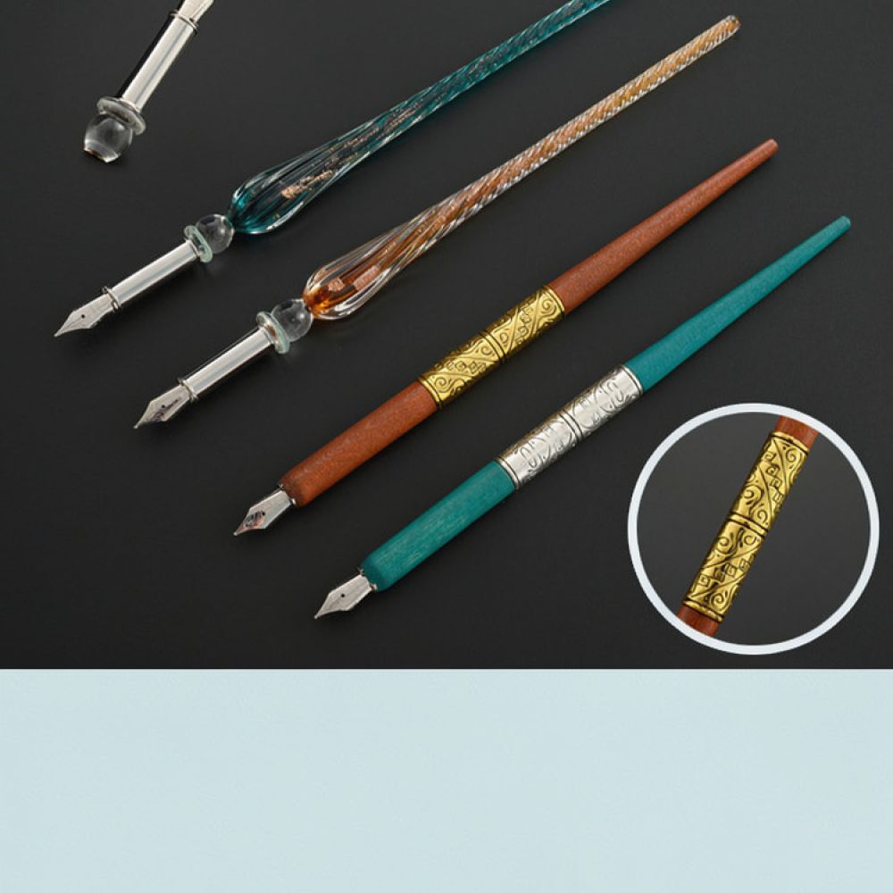Modern Glass Dip Pen Set Starr - đánh giá và giá Glass Dip Pen Calligraphy Ink Set