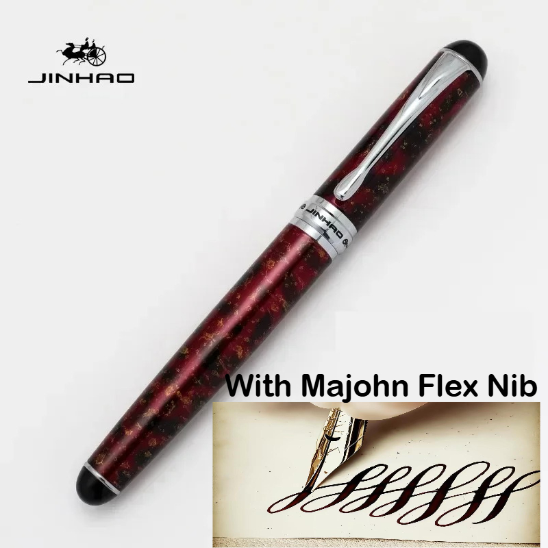 Bút máy JINHAO X750 với ngòi b - đánh giá và giá Fountain Pen Calligraphy Flex Nib