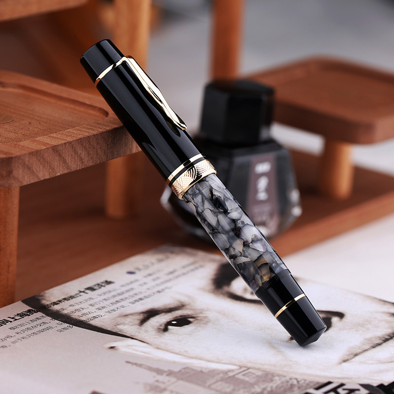MAJOHN P139 Vintage Fountain P - đánh giá và giá Fountain Pen Piston Filler Large Ink