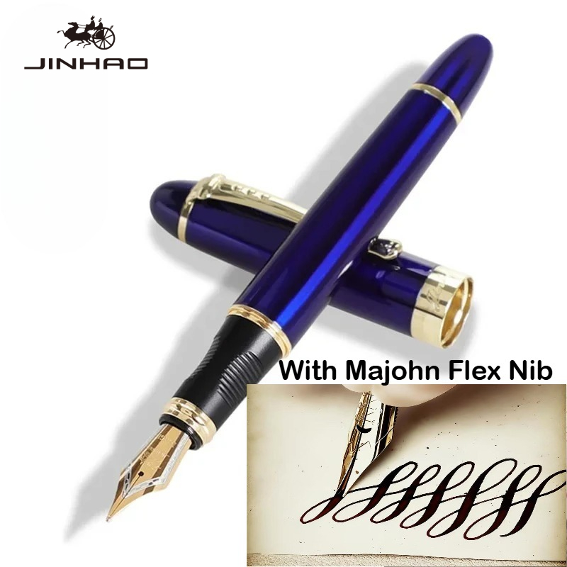 JINHAO X450 Fountain Pen With  - đánh giá và giá Fountain Pen Calligraphy Flex Nib