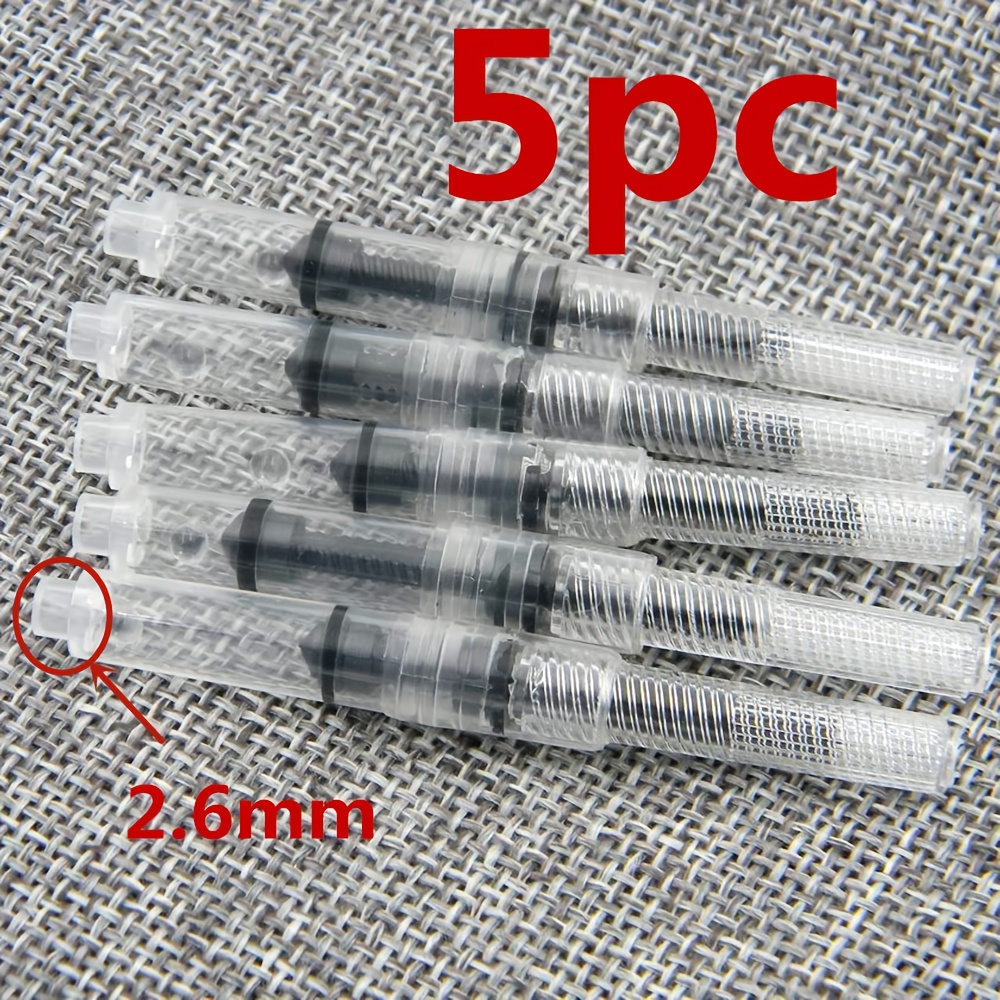 5PC plastic fountain pen The i - đánh giá và giá Fountain Pen Converter Ink Suction