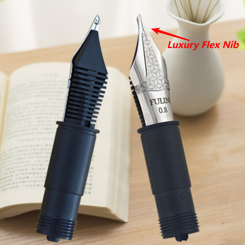 BALAOYE JOWO Brass Fountain Pe - đánh giá và giá Fountain Pen Calligraphy Flex Nib