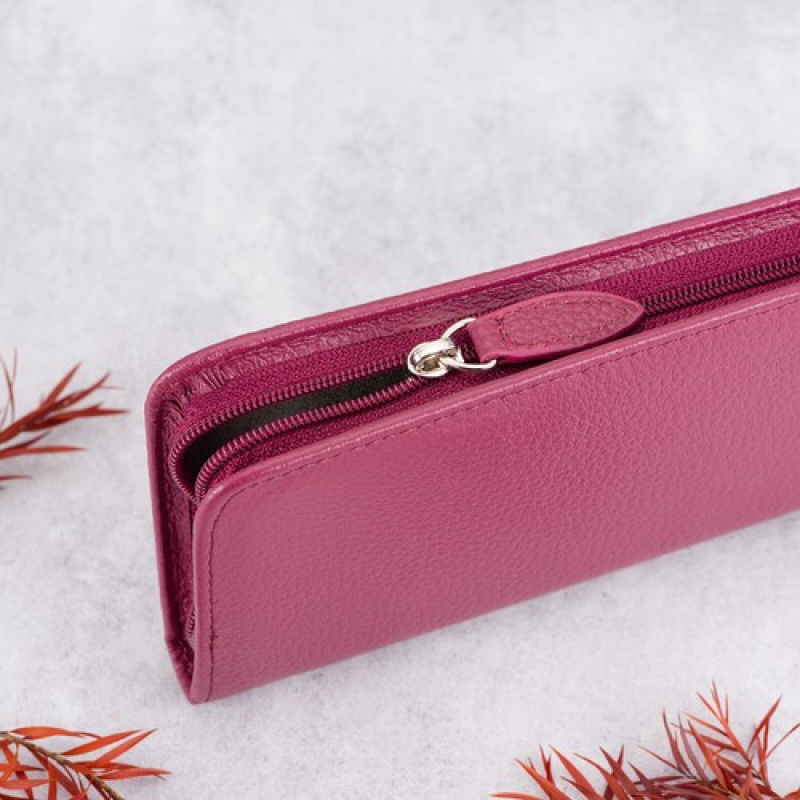 A+ 3 Slots Real Leather Founta - đánh giá và giá Leather Fountain Pen Case 3 Slots Pouch