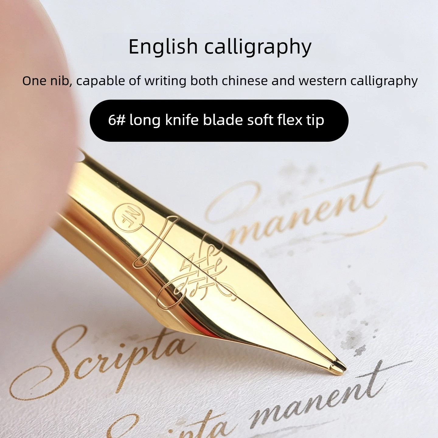 MAJOHN NO.6 Soft Flex Long Kni - đánh giá và giá Fountain Pen Calligraphy Flex Nib