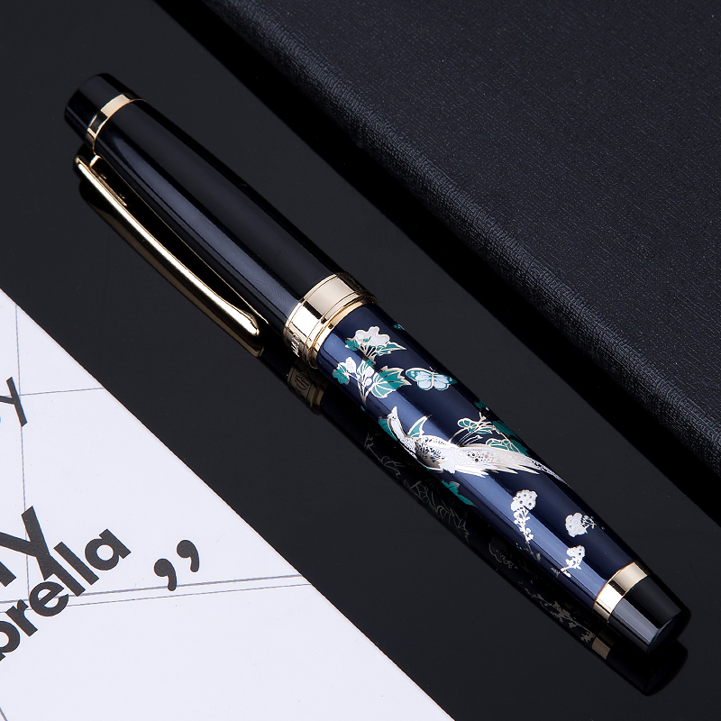 Hongdian Chinese Maki-e Callig - đánh giá và giá Fountain Pen Calligraphy Flex Nib
