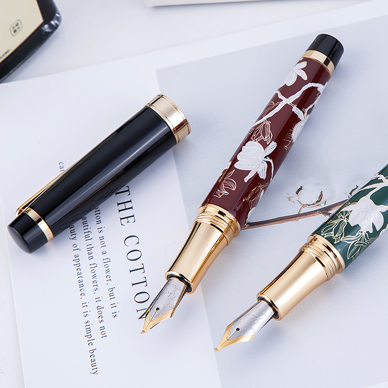 Hongdian Chinese Maki-e Callig - đánh giá và giá Fountain Pen Calligraphy Flex Nib