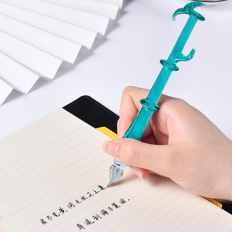 Glass Dip Pen Calligraphy Pen  - đánh giá và giá Glass Dip Pen Calligraphy Ink Set